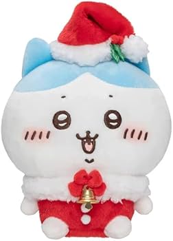 Amazon.co.jp: ちいかわ サンタさんだ！ぬいぐるみS ハチワレ : おもちゃ